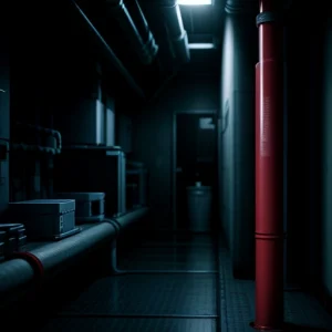 ilustrasi 3d analogi pipa bandwidth asimetris menghambat data vpn wfh