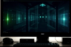 layar monitor it manager menampilkan perbandingan hasil pengujian command line iperf3 antara internet dedicated 1:1 asli dengan koneksi broadband yang banyak packet loss