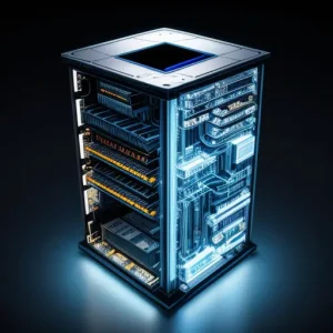 topologi arsitektur infrastruktur gpon pasif menggunakan olt untuk distribusi internet legal perumahan