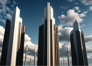 perbedaan kode warna cat pada badan tiang besi fiber optik milik provider internet