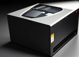 kotak ODP distribution point pusat percabangan kabel optik pada tiang jalanan