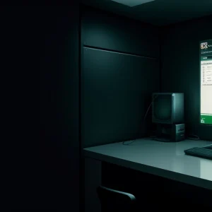 layar monitor dasbor network management system nms prtg memantau lonjakan grafik lalu lintas data karyawan