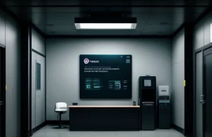 arsitektur isolasi jaringan medis virtual lan untuk memisahkan koneksi staf administrasi bpjs dan gawai pintar pasien