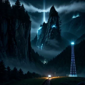 topologi arsitektur transmisi jaringan internet wireless radio microwave menembus kontur perbukitan sentul bogor