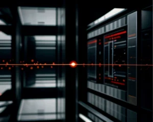 arsitektur simulasi tabrakan frekuensi radio nirkabel di lingkungan kantor padat yang memicu gangguan koneksi