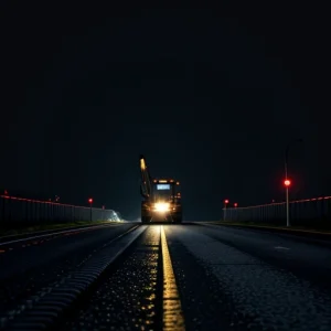 topologi tulang punggung kabel serat optik antar kota yang rentan terputus alat berat