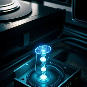 arsitektur topologi redundansi otomatis menggunakan kabel fiber utama dan antena radio nirkabel cadangan