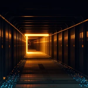 arsitektur kabel tertutup metro ethernet untuk mengamankan transmisi data server transaksi perbankan