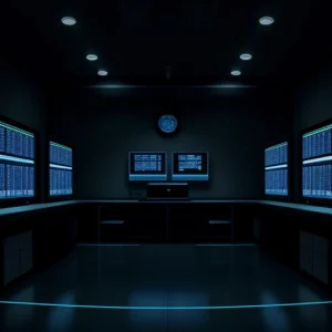 infrastruktur rak peladen jaringan utama untuk laboratorium ujian komputer cbt di sekolah