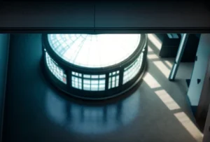 posisi penempatan access point wifi ceiling mount yang benar di plafon kantor