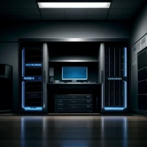 topologi fisik jaringan laboratorium komputer sekolah gigabit switch dan mikrotik untuk bandwidth anbk tanpa lag