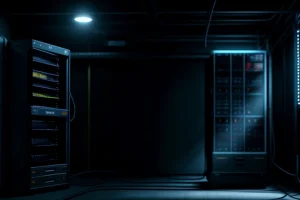 dampak buruk kabel jaringan berantakan yang menyumbat ventilasi pendingin udara server