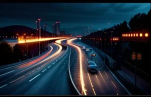 analogi perbedaan kestabilan lalu lintas data pada infrastruktur internet perumahan broadband dan jaringan terdedikasi korporat