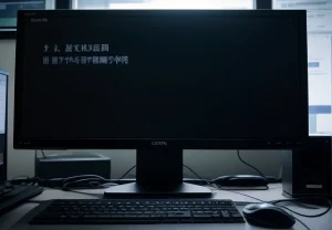 Layar monitor menampilkan pesan error connection timed out saat mencoba mengakses halaman login cPanel dari jaringan kantor