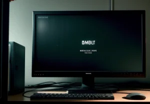 layar komputer menampilkan aplikasi cbt sync proktor anbk sedang offline error