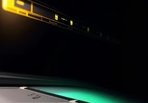 Rack server enterprise dengan switch gigabit managed penuh kabel rapi