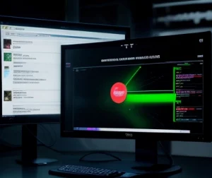 Dasbor grafik pemantauan latensi MRTG yang menunjukkan ping stabil 5ms selama turnamen esports berlangsung