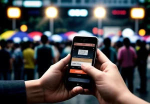 kelancaran scan barcode tiket di gerbang konser menggunakan jaringan dedicated