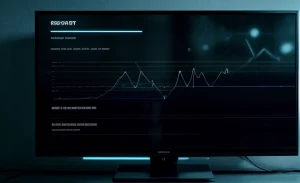 Visualisasi alokasi perhitungan bandwidth simetris 3.8 Mbps per layar untuk ruang rapat