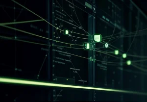Solusi Koneksi VDI Lambat: Forensik Latency 10ms Skema routing BGP yang menunjukkan perbedaan jalur ISP langsung ke data center dan rute memutar yang memicu latensi tinggi